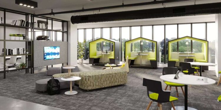 The Future of Offices and Homes Blend through A Hybrid Model